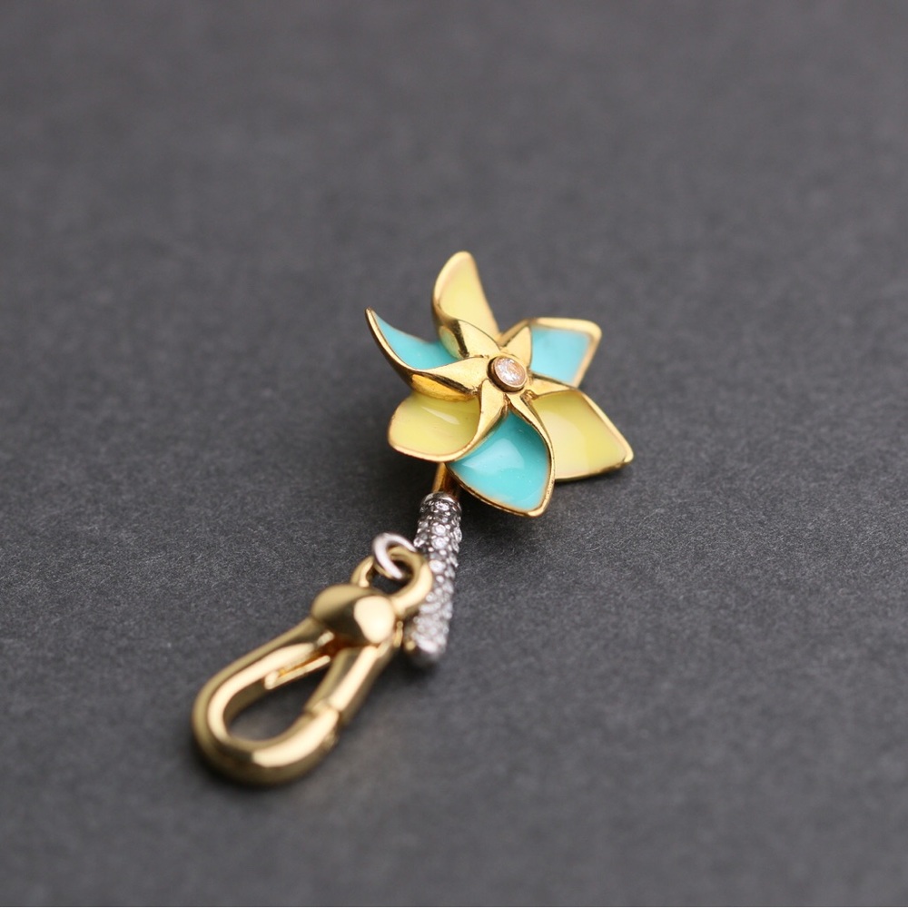 Juicy Couture Pinwheel Charm